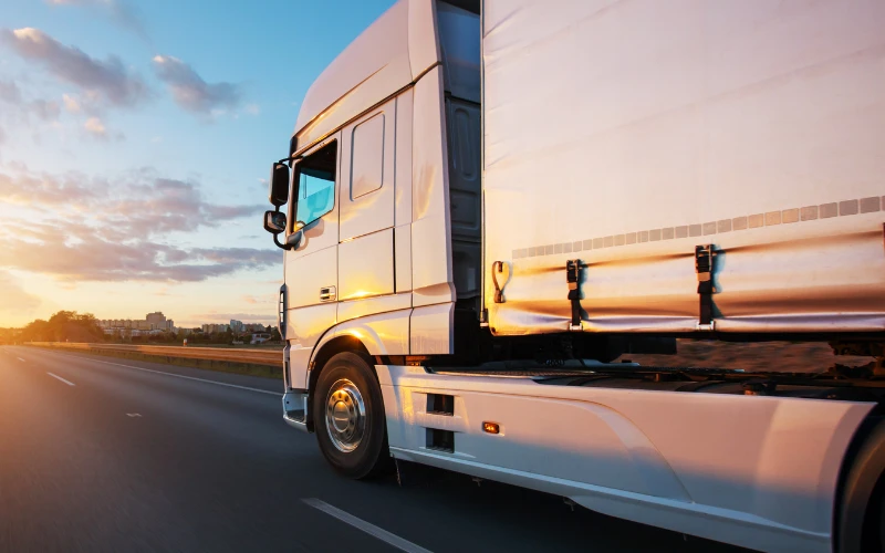 vrachtwagen voor lange afstanden